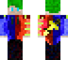 red and blue jumper e-boy