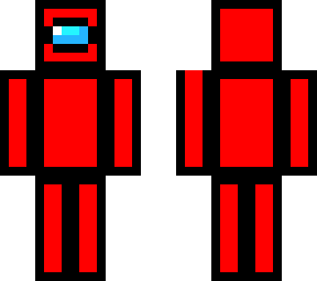 red guy, among us