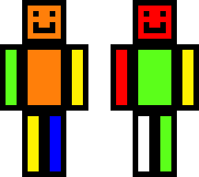 rubix cube skin 4px arms