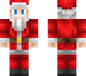 santa blue eyes