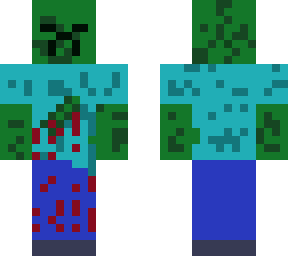 slashed zombie