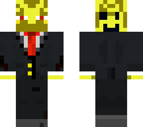 yellow enderman in suit 2.0