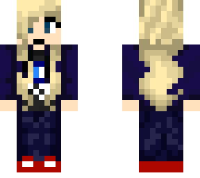 anna in minecraft (removable jacket)