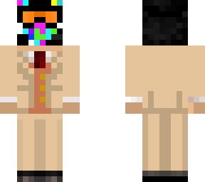 beige suit goggles