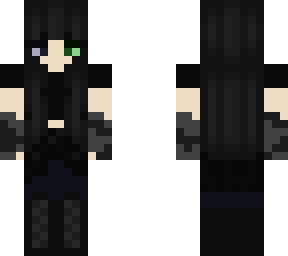 black haired girl