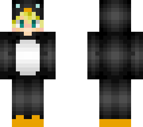 blonde boy penguin