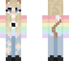 blonde girl. aka me :3