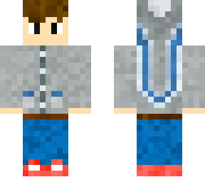 blue hoodie from minecraft market place