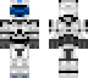 chief halo white (blue glass)