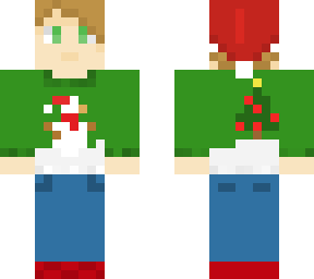 christmas sweather with hat