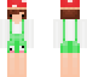 cute mushroom frog girl