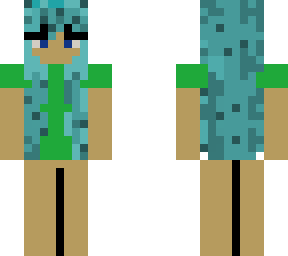 CYAN Girl | Minecraft Skin