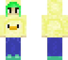 duck hoody girl