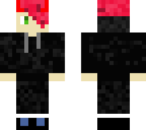 emo red head (edit) with horns
