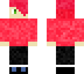 emo red head