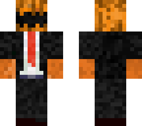evil pumpkin in a suit....scary