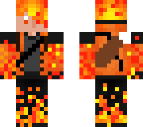 flame man