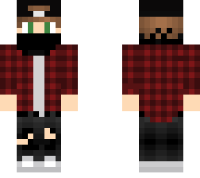 flannel bandana boy