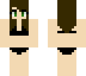 for iris (black bikini)