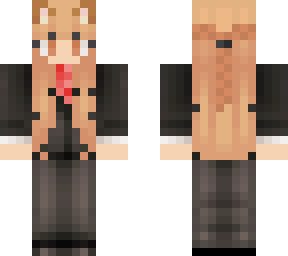 girl in suit