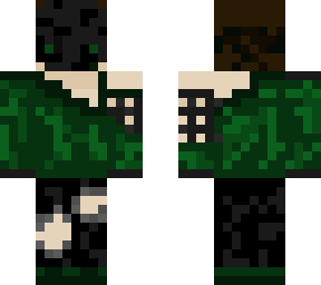 green mask
