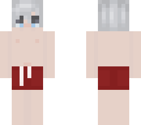 hot white haired swim dude