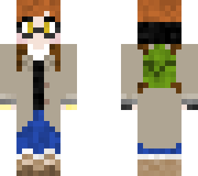 jaybird winter attire (minecraft oc/persona)