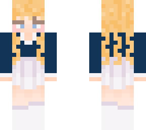 Jumper Pleated Skirt Minecraft Skin