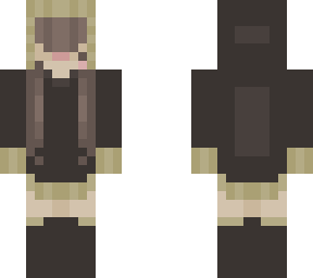 large sweater girl