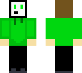 masked green