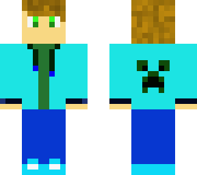 neon creeper hoodie (boy) that looks a little bit bad