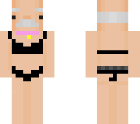 old man bikini