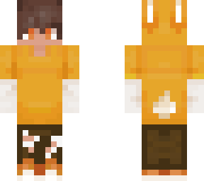 orange bunny boy