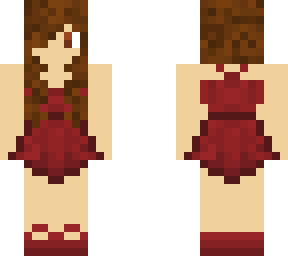 red dress - party