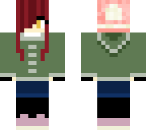red haired girl (alley)