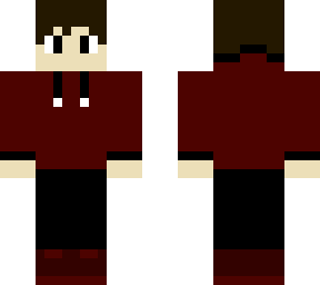 red hoodie boy