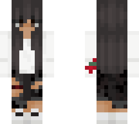 rose black pants