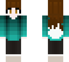 teal cocoa skin