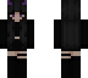 ~e-girl w/horns (purple)~
