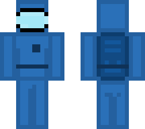 among us character (blue)