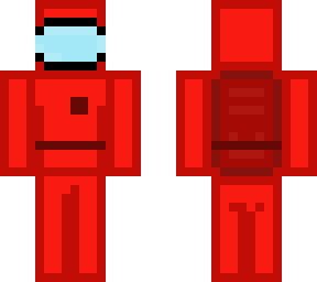 among us character (red)