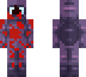 among us purple character dead