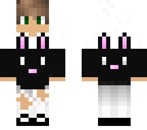 ari - bunny logo on back and front