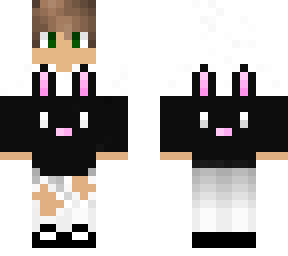 ari - bunny logo on back and front