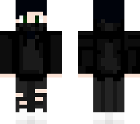 black haired boy with dark haired eyes