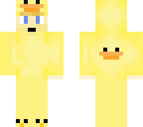 blonde duck onsie
