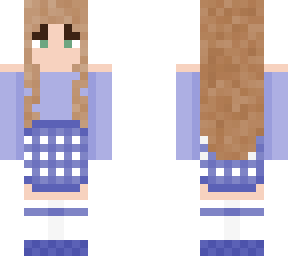 blue girl
