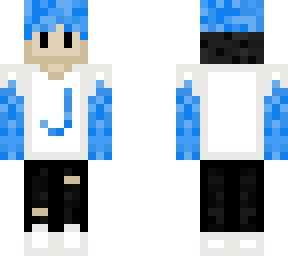 blue ice flame boy
