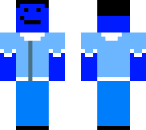 blue man (winter)