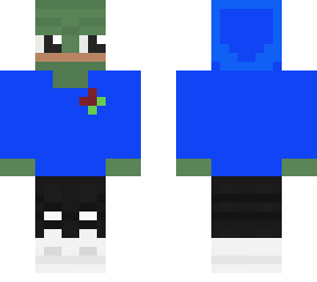 blue pepe man